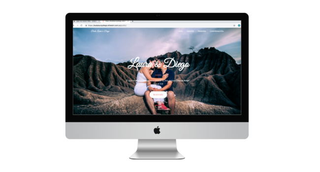 diseño de páginas para matrimonios
