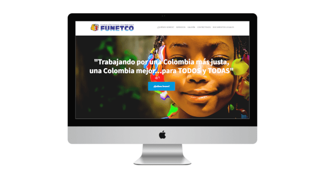 diseño de páginas web para fundaciones